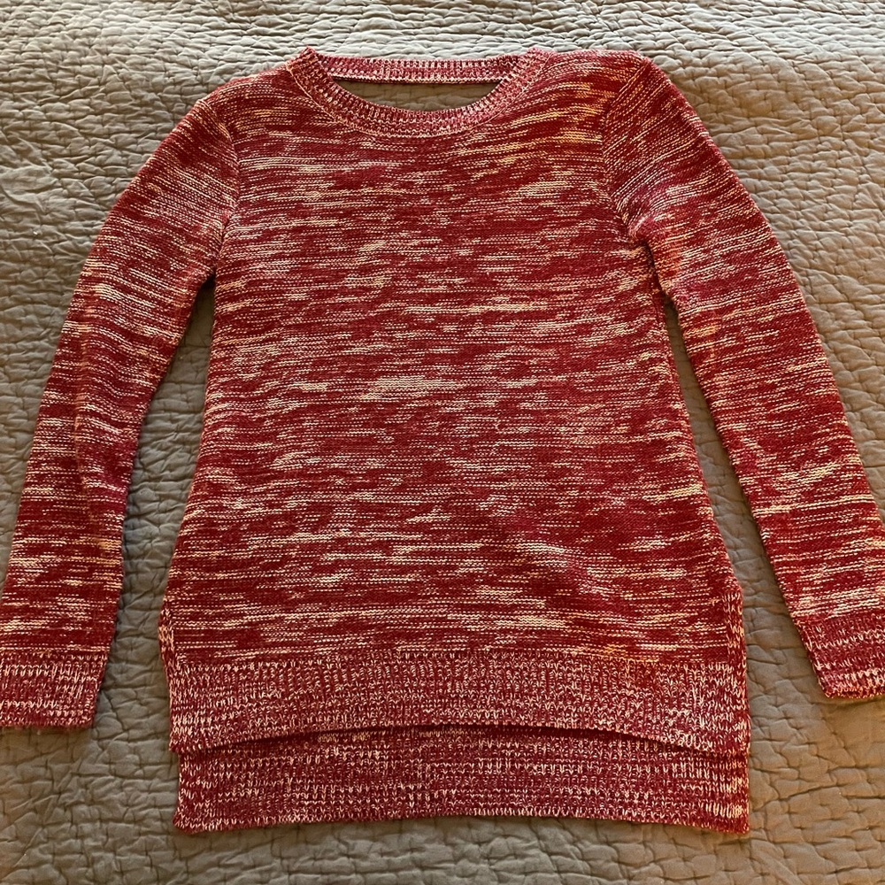 Madison Lilly sweater with criss cross back detail